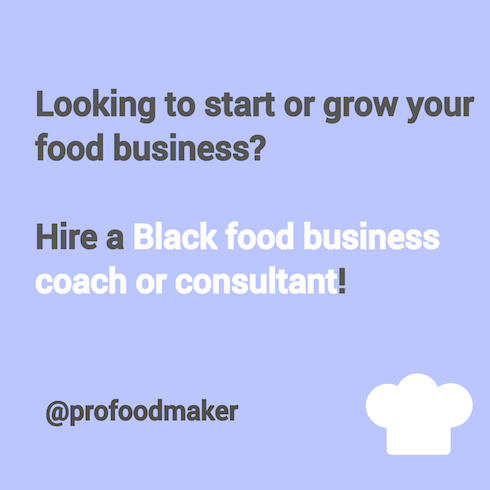 Hire a Black food business coach