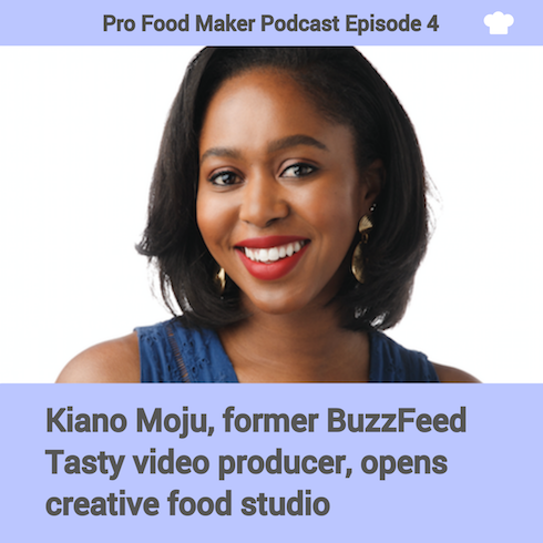 Kiano Moju, owner of Jikoni creative culinary studio, on the Pro Food Maker Podcast