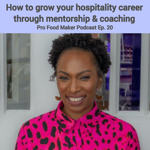 Lorraine Copes, founder of BAME in Hospitality on the Pro Food Maker Podcast