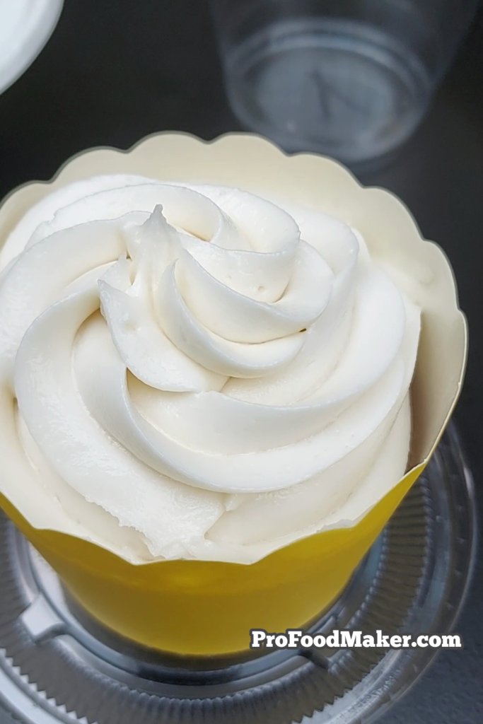 culinary festival houston cupcake. Vegan banana pudding cupcake from Lucy Pearls.