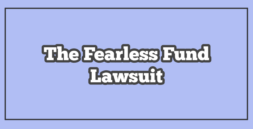 The Fearless Fund Lawsuit. Arian Simone, CEO.