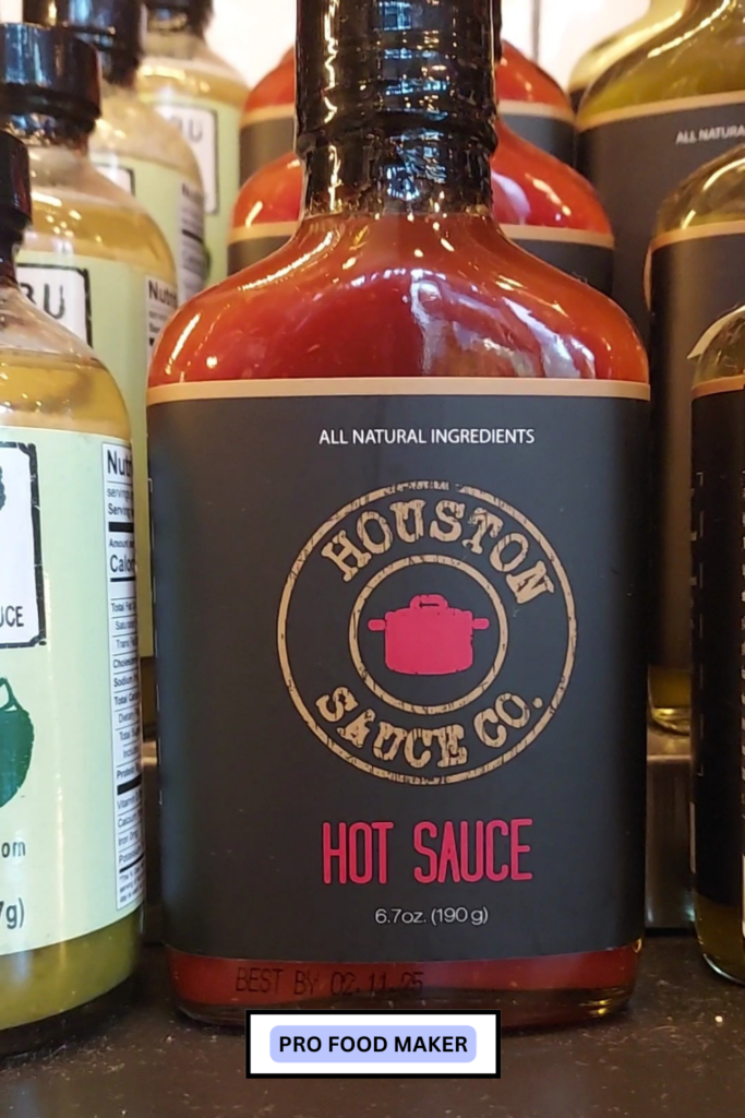 houston sauce company hot sauce