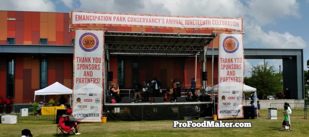 third ward park - Emancipation Park. Juneteenth Celebrationn