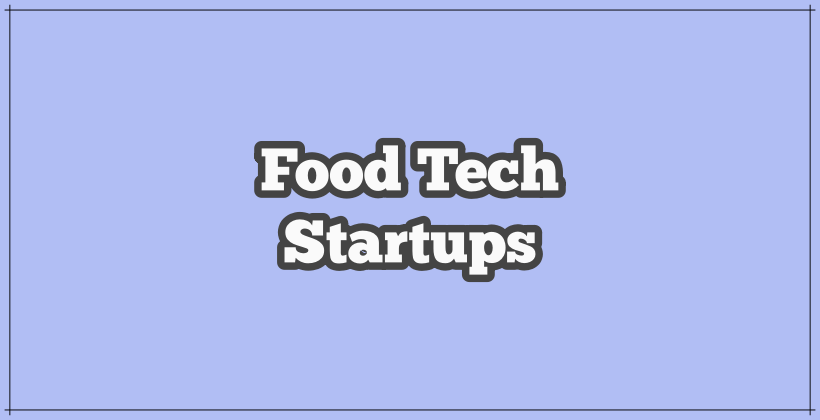 Food tech companies & startups in USA