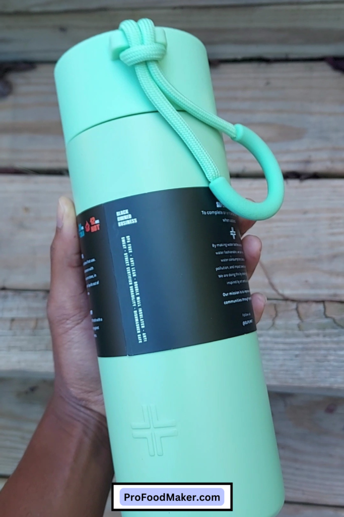 insulated water bottle