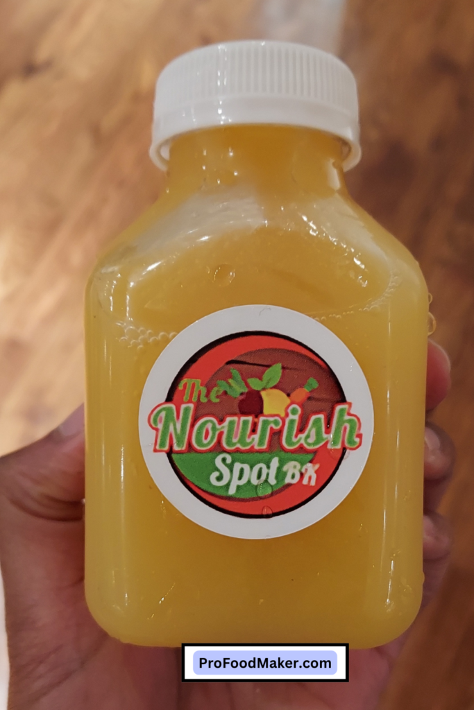 The Nourish Spot lemonade