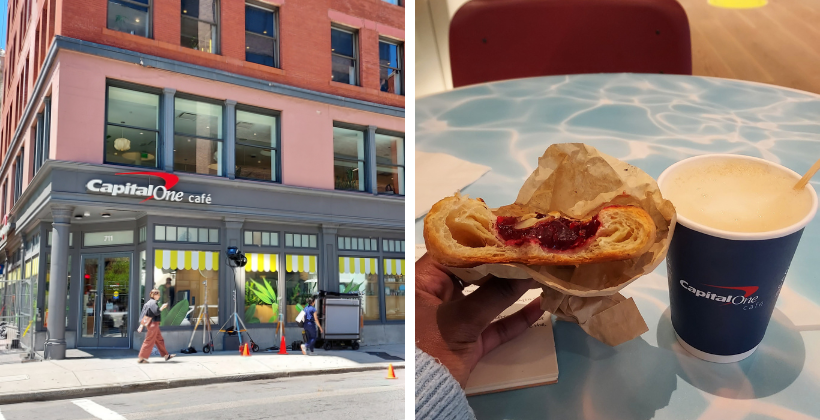 Verve Coffee near me? Try a Capital One Cafe