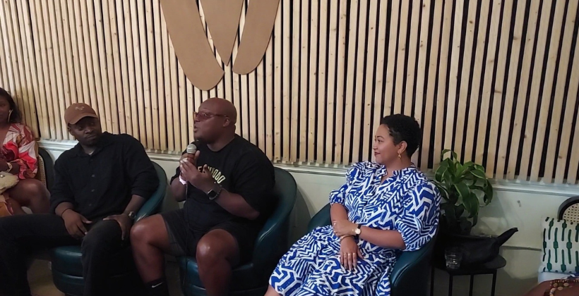 KJ Kearney of Black Food Fridays hosts this event.