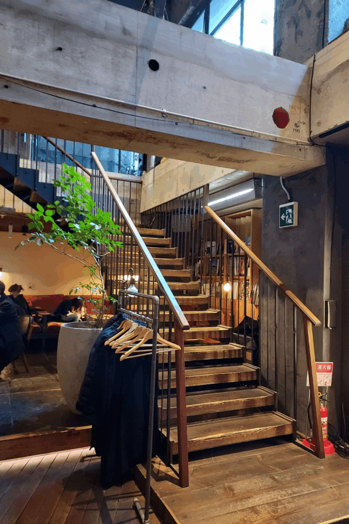 CITAN hostel Tokyo stairway