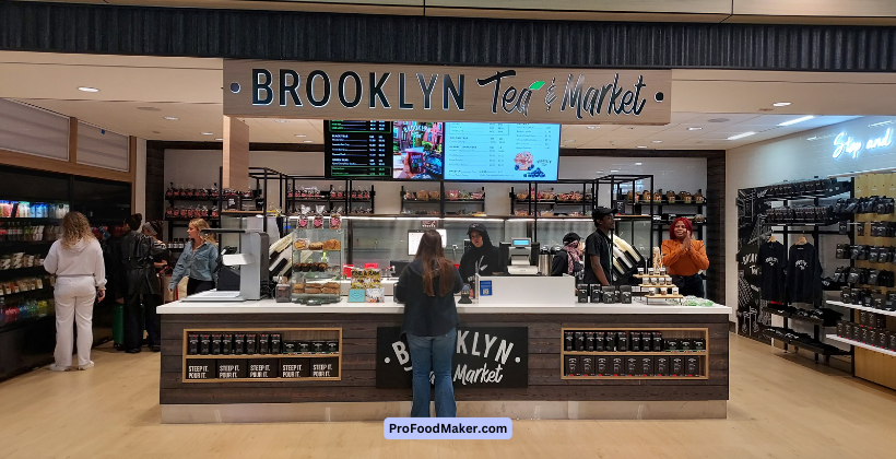 The new location of Brooklyn Tea JFK Airport.
