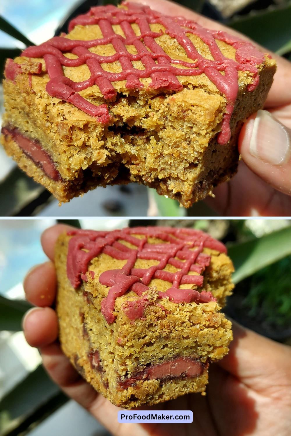 raspberry blondie by Sarah Mispangel of Loaf Lounge