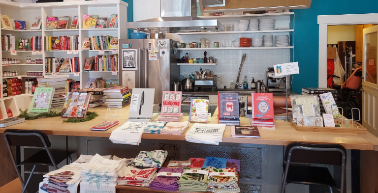 book larder demonstration kitchen