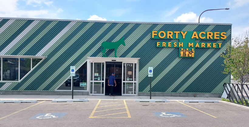 forty acres fresh market storefront