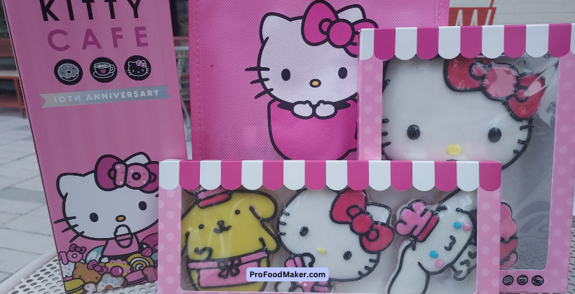 hello kitty cafe truck merch
