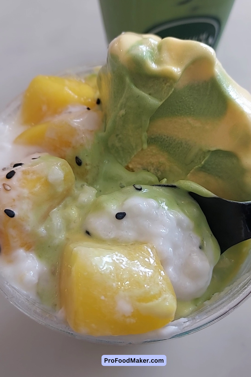 sticky rice mango ice cream