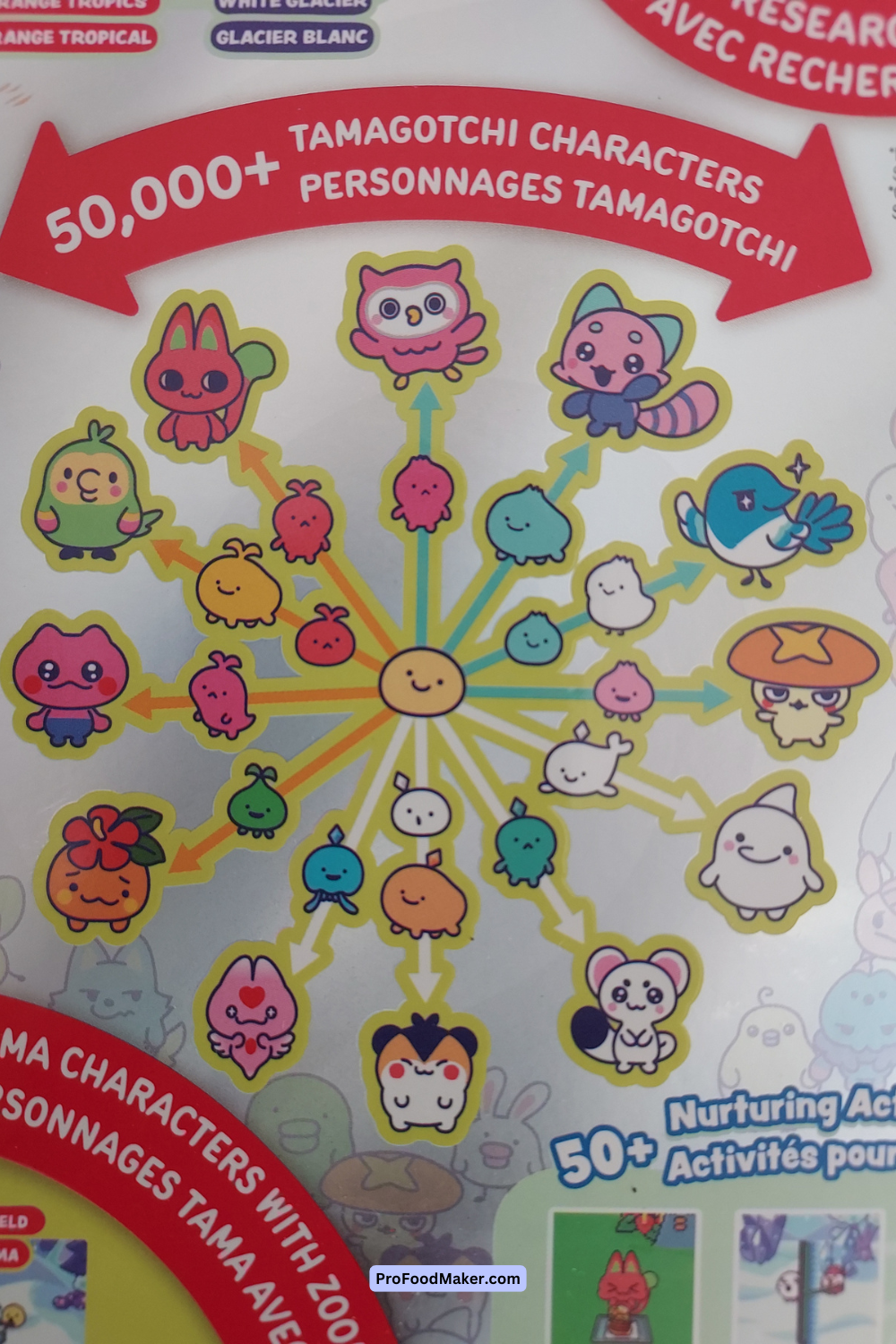 tamagotchi paradise character list